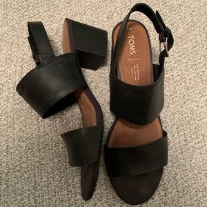 Heeled TOMS sandals